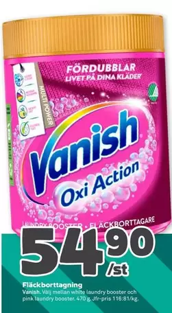 Vanish - Oxi Action Laundry Booster