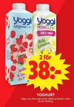 yoggi - Yoghurt