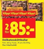 Felix - Köttbullar