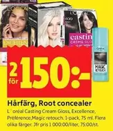 L'Oreal - Hårfärg, Root concealer