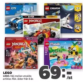 LEGO - CITY, Creator, Ninjago, Friends
