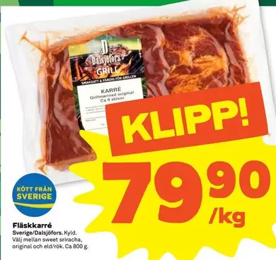 Dafgård - Fläskkarré