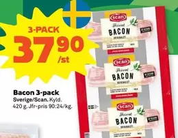 Scan - Bacon 3-pack