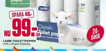Lambi - TOALETTPAPPER
