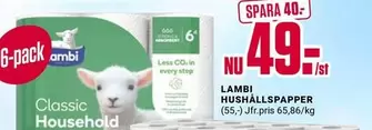 Lambi - HUSHÅLLSPAPPER