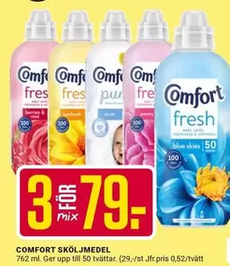 Comfort - SKÖLJMEDEL