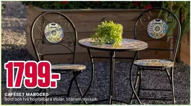 CAFÉSET MAROCKO