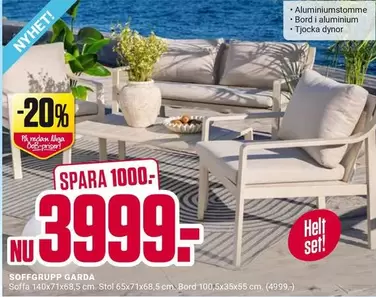 SOFFGRUPP GARDA
