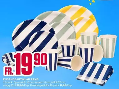 Engångsartiklar Rand