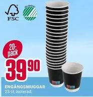 Engångsmuggar