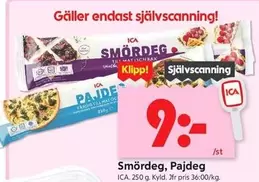 Smördeg, Pajdeg