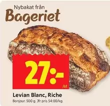 Bonjour - Levian Blanc, Riche