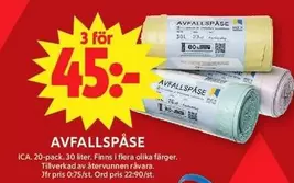 AVFALLSPÅSE