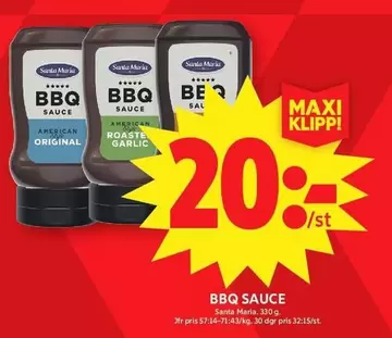 Santa Maria - BBQ SAUCE
