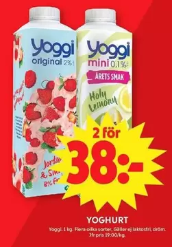 yoggi - Yoghurt