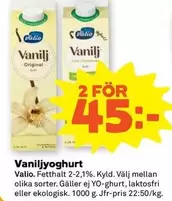 valio - Vaniljyoghurt