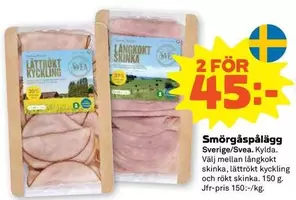 Svea - Smörgåspålägg Sverige/. Kylda.