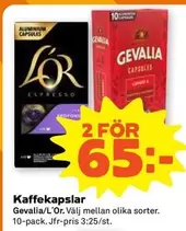 gevalia - Kaffekapslar