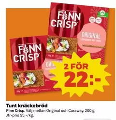 Tunt knäckebröd