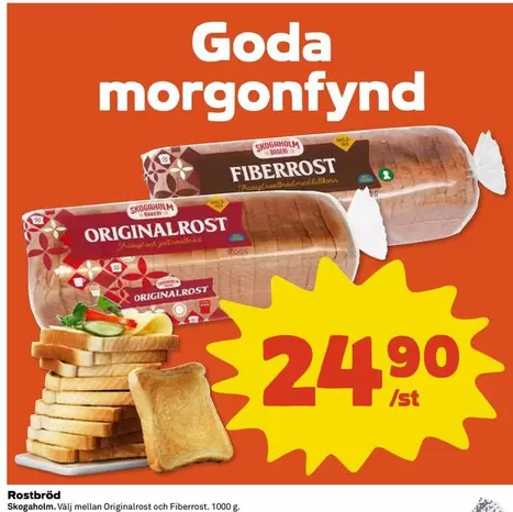 Pågen - Originalrost och Fiberrost