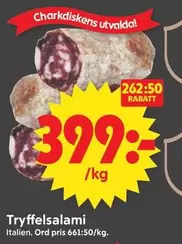 Tryffelsalami