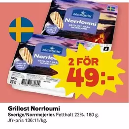 norrmejerier - Grillost Norrloumi