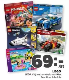 LEGO - Ninjago, City, Creator, Friends