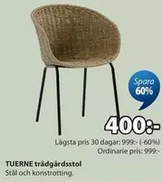 TUERNE trädgårdsstol