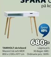 TAMHOLT skrivbord