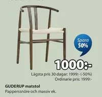 GUDERUP matstol