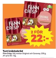 Tunt knäckebröd