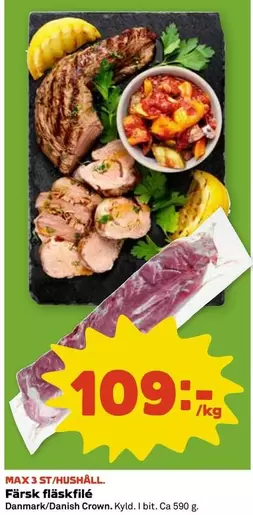 Danish Crown - Färsk fläskfilé