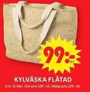 Kylväska flätad