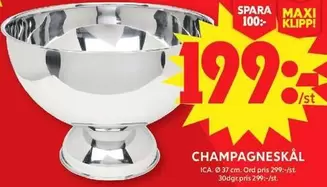 CHAMPAGNESKÅL