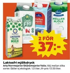 valio - Laktosfri mjölkdryck