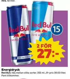 Red bull - Energidryck