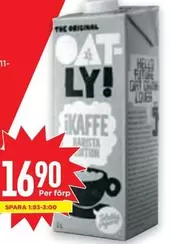 Oatly - iKaffe Barista Edition