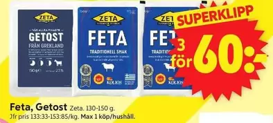 Zeta - Feta, Getost