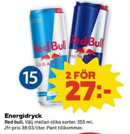 Red bull - Energidryck