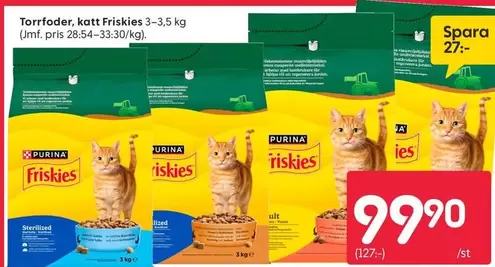 Purina - Torrfoder, katt Friskies