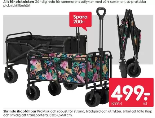 Skrinda ihopfällbar