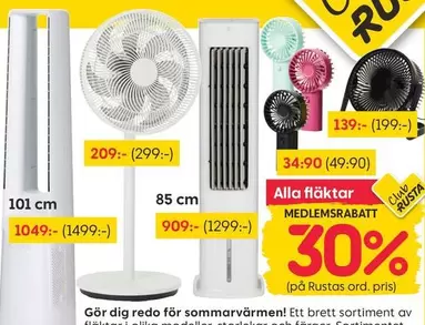 Alla fläktar