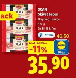 Scan - Skivat bacon