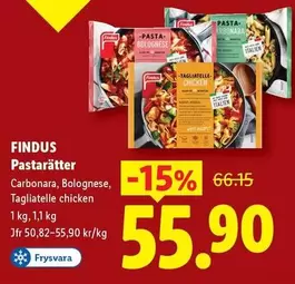 Findus - Pastarätter