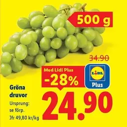 Gröna druvor