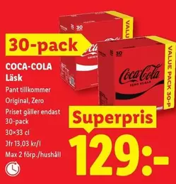 coca-cola - 30-pack