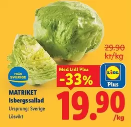 Isbergsallad