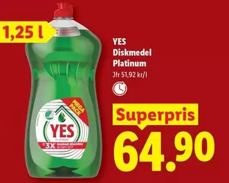 Yes - Diskmedel Platinum