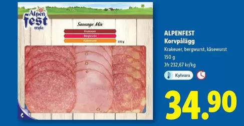 Korvpålägg