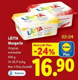 Lätta - Margarín